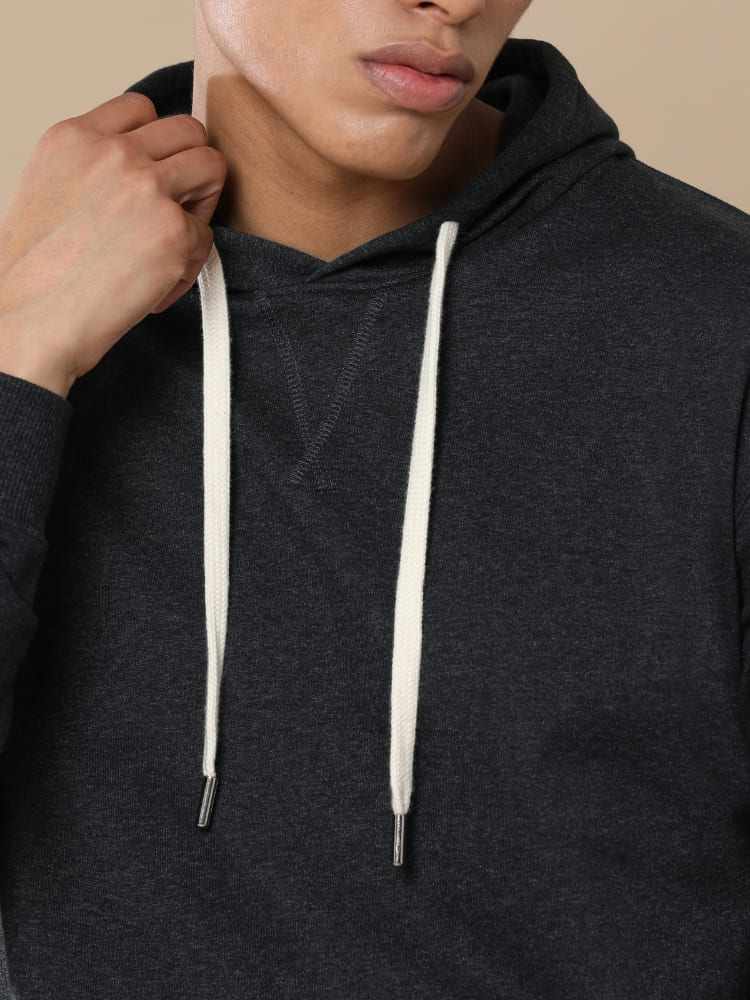 Sustainable Hoodie - Charcoal Melange