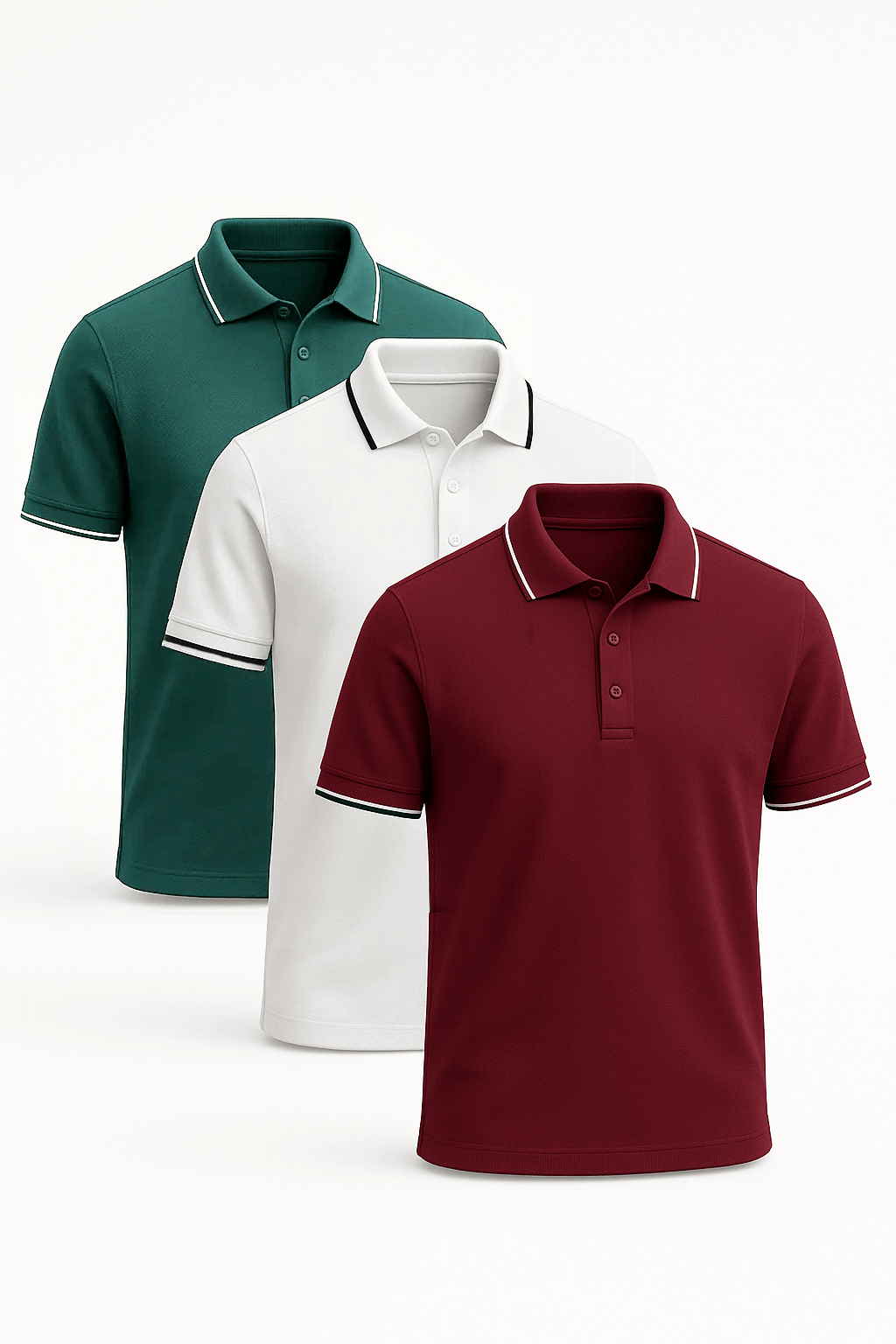 Pima Polo - Pack of 3