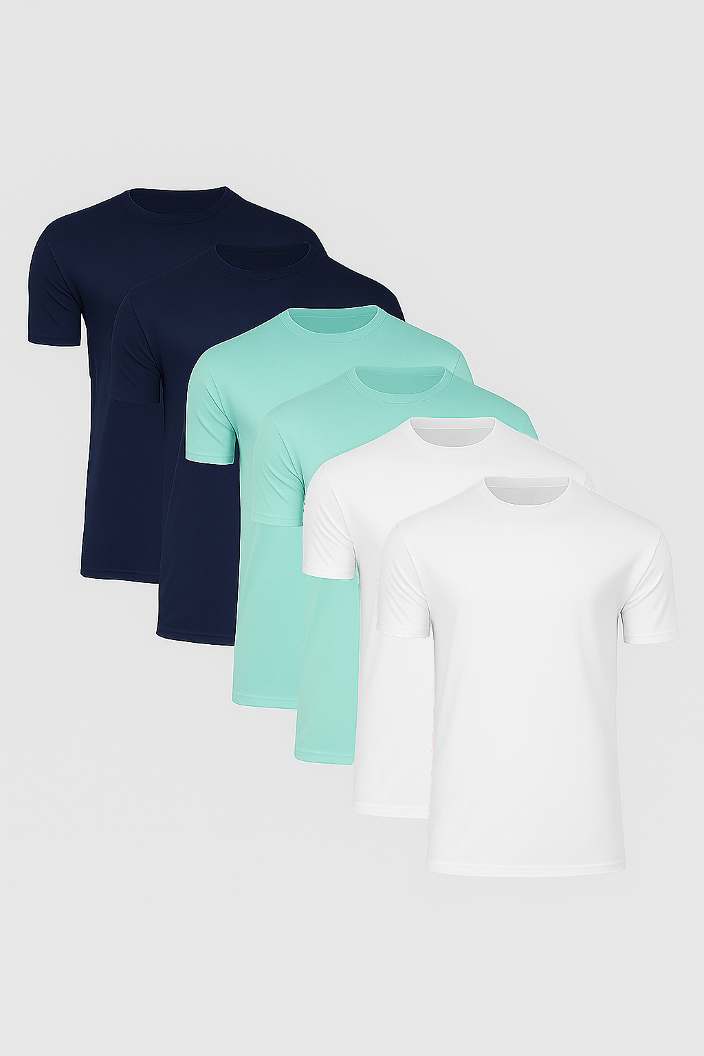 Pima Crew Neck T-Shirt - Pack of 6