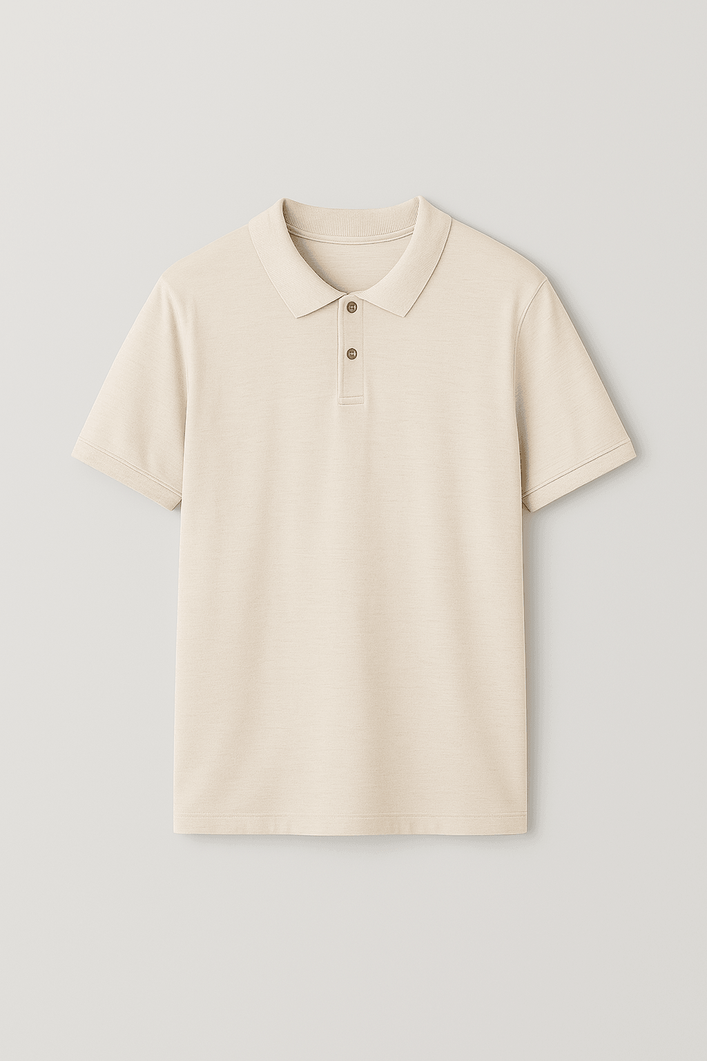 Sustainable Polo - Sand Beige
