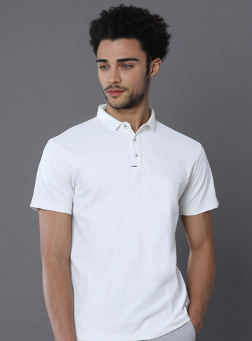 Active Polo - Ivory White