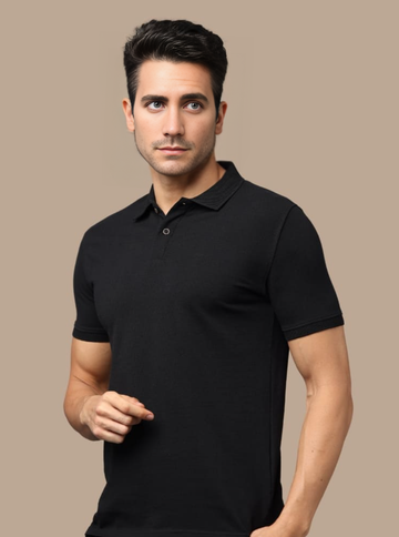 Sustainable Polo - Black