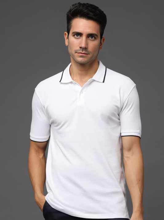 Pima Polo - White