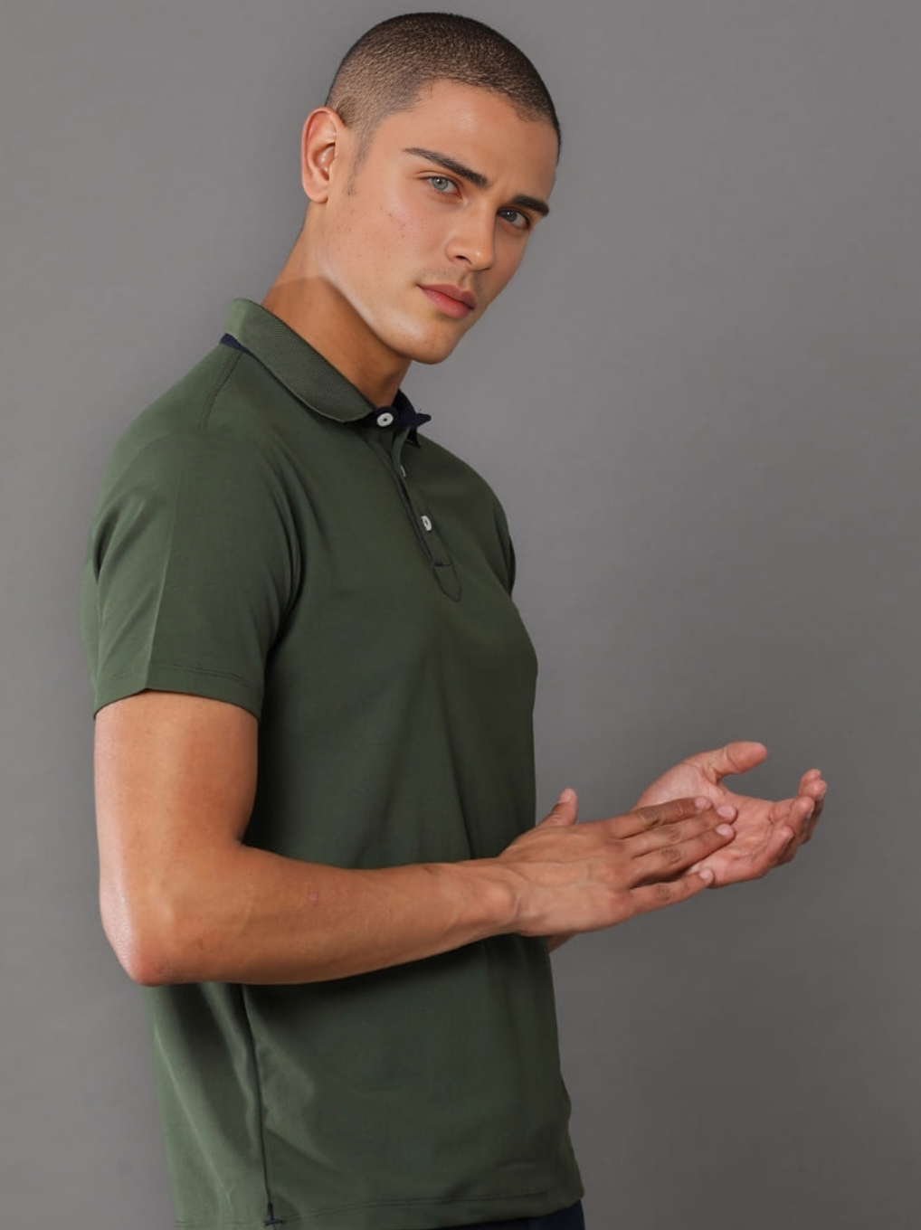 Active Polo - Olive