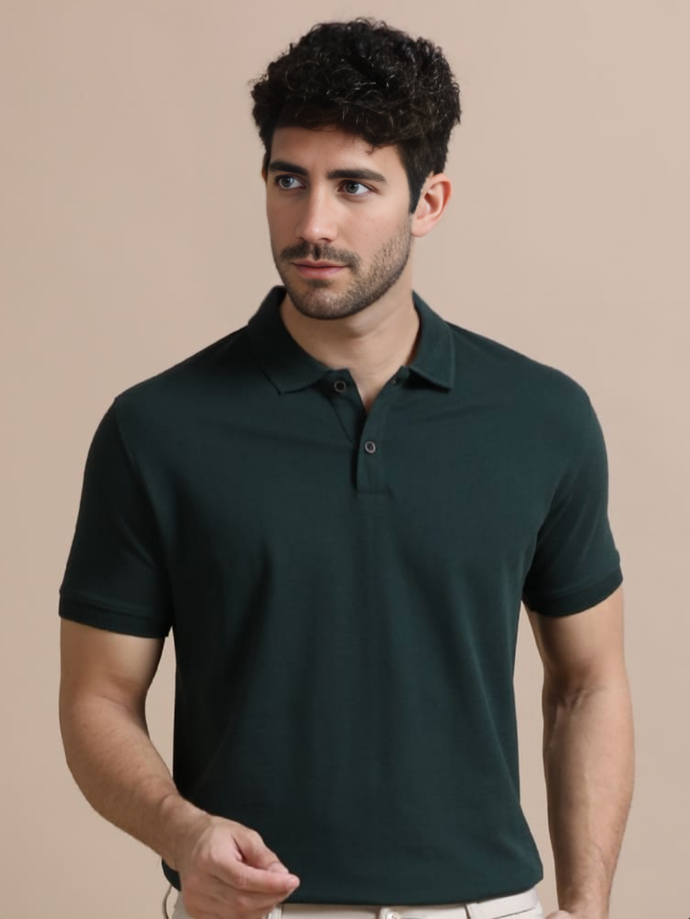 Sustainable Polo - Forest Green