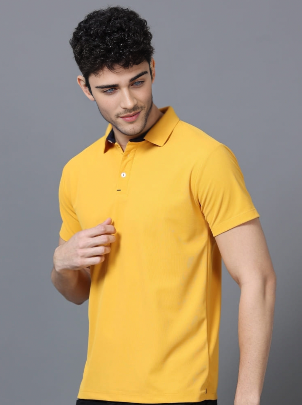 Active Polo - Mustard