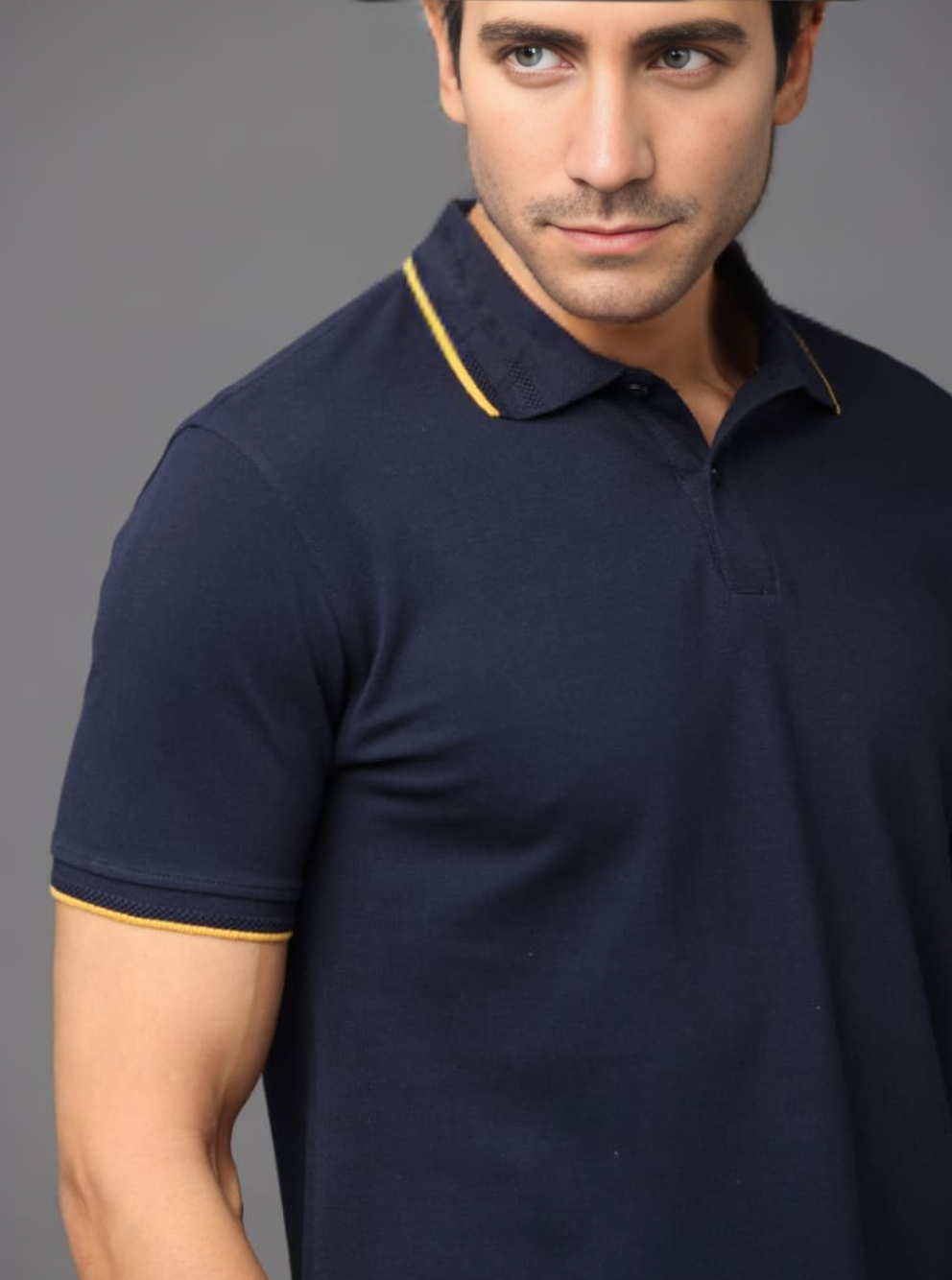 Pima Polo - Navy Blue