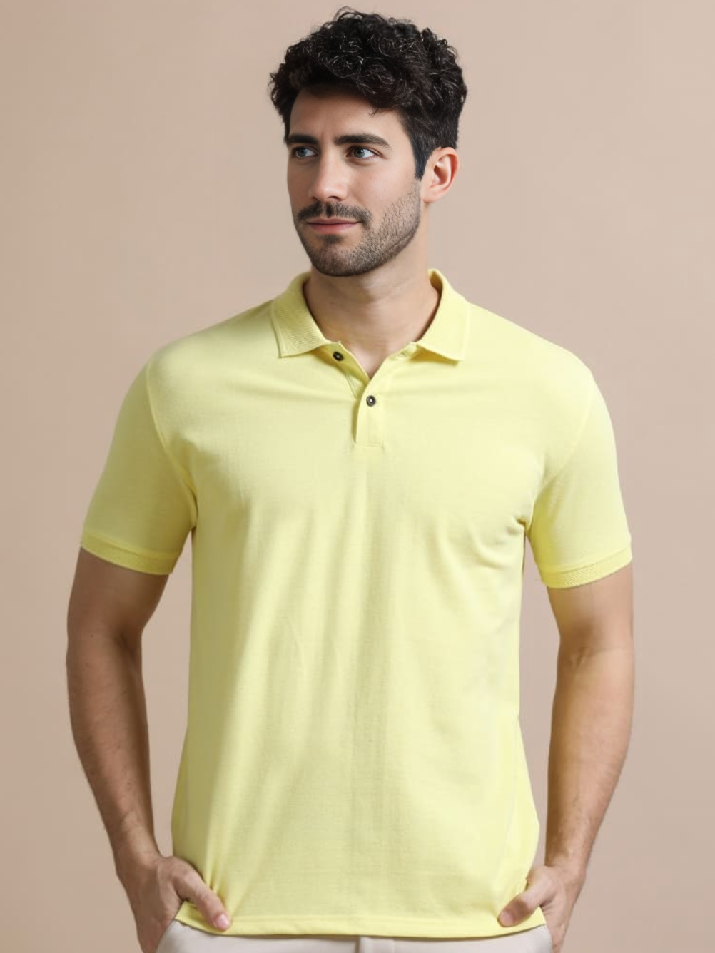 Sustainable Polo - Sunrise Yellow