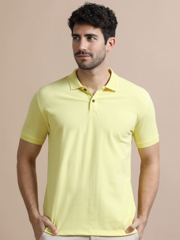 Sustainable Polo - Sunrise Yellow