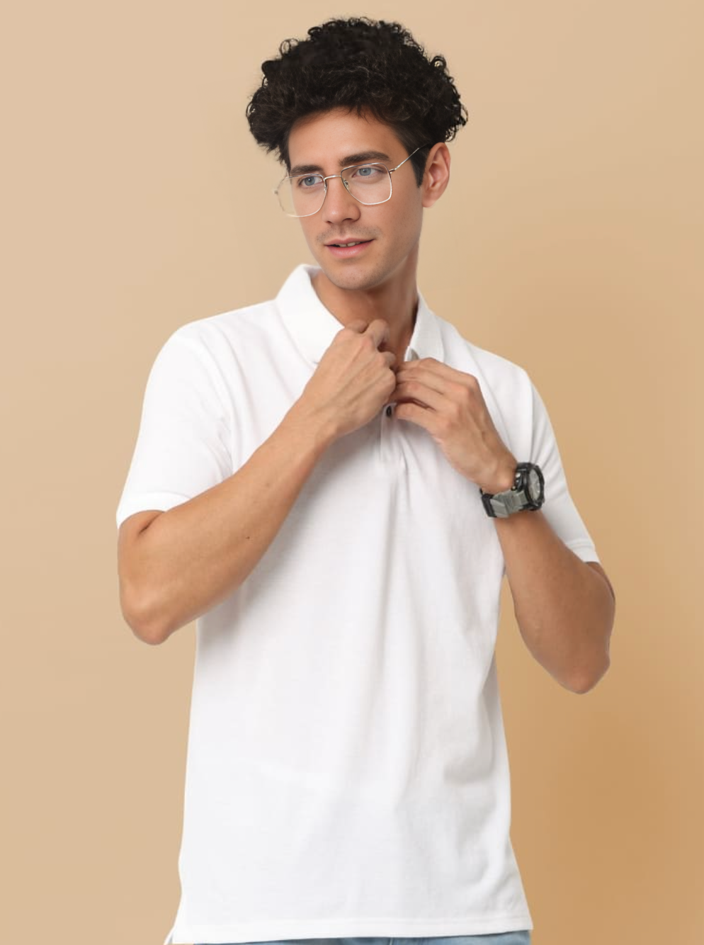 Sustainable Polo - White