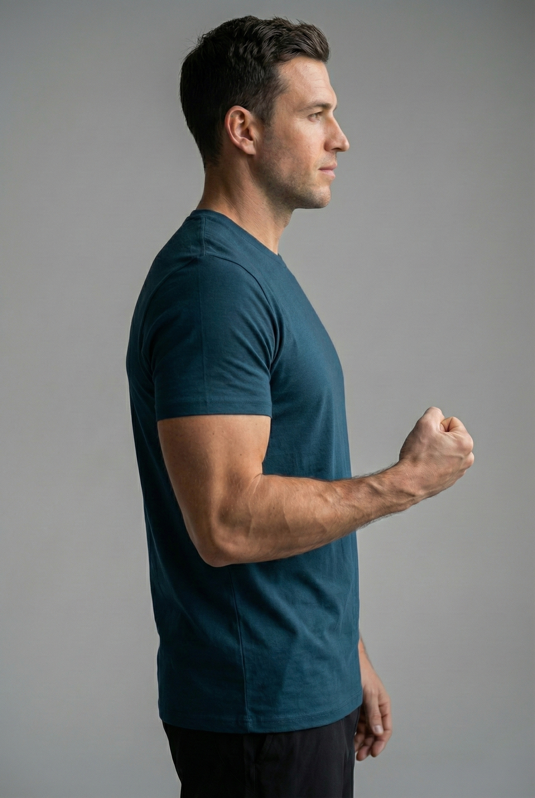 Pima Crew - Teal Blue